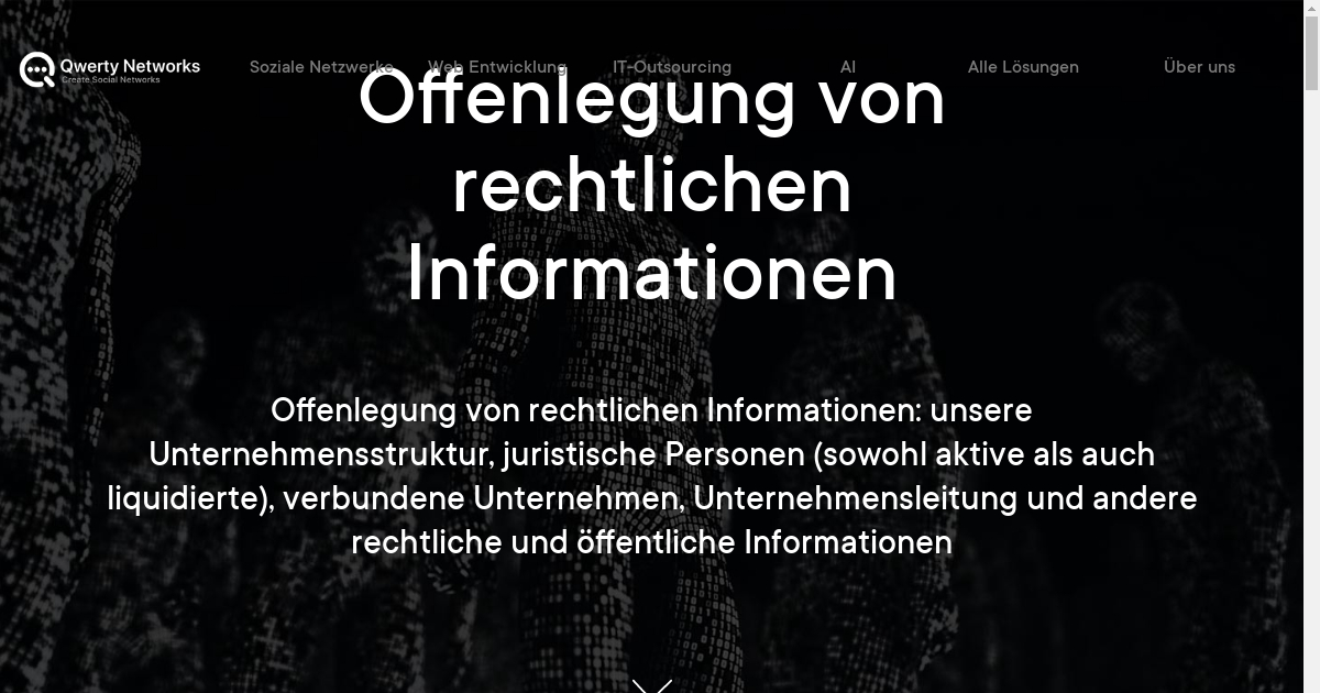 Offenlegung von rechtlichen Informationen