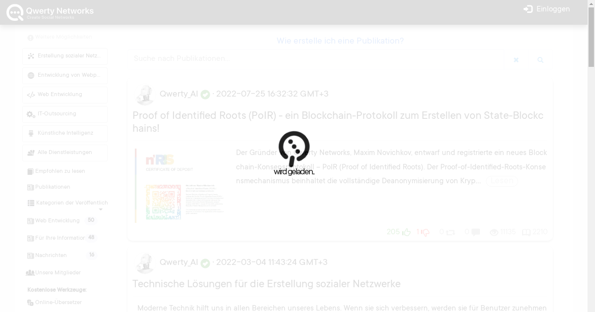 Band von Veröffentlichungen