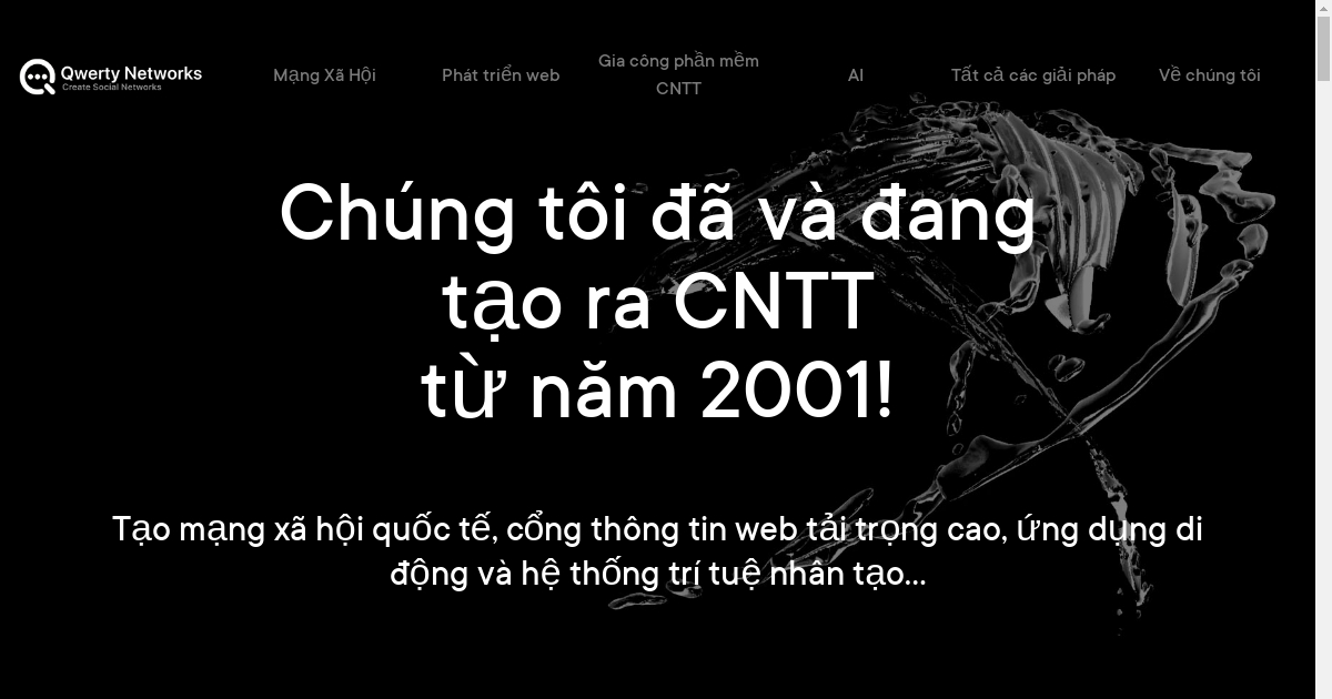 Công ty CNTT Qwerty Networks: tạo mạng xã hội